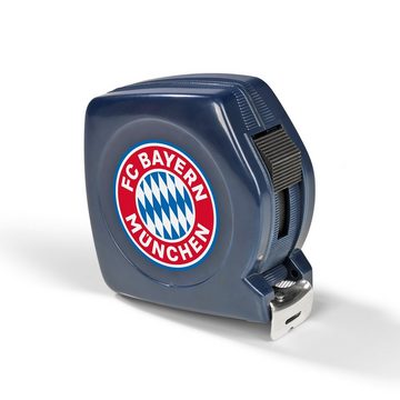 FC Bayern München Maßband inkl. Logo 5m - blau