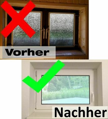 JeCo Fenster Ecoline Kunststofffenster 2-fach Verglasung, weiß, BxH: 500X850 mm, DIN Rechts