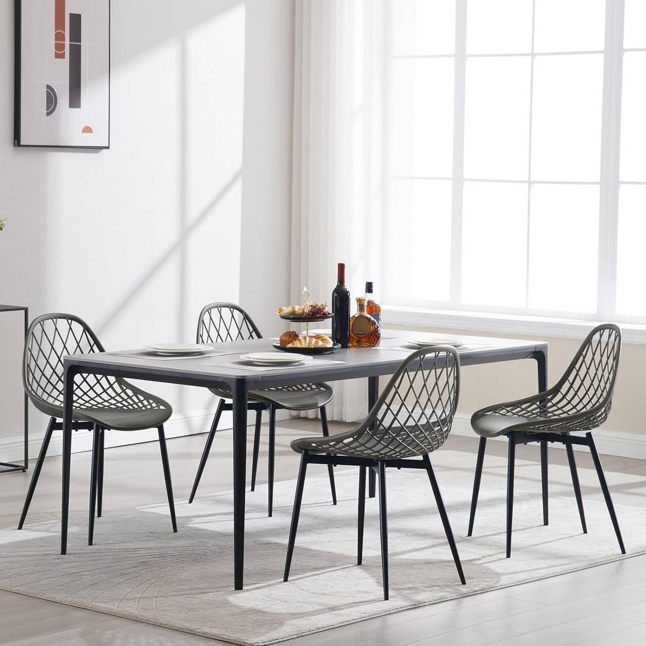 Klihome 4-Fußstuhl (4 St), skandinavisch modern, günstig online kaufen