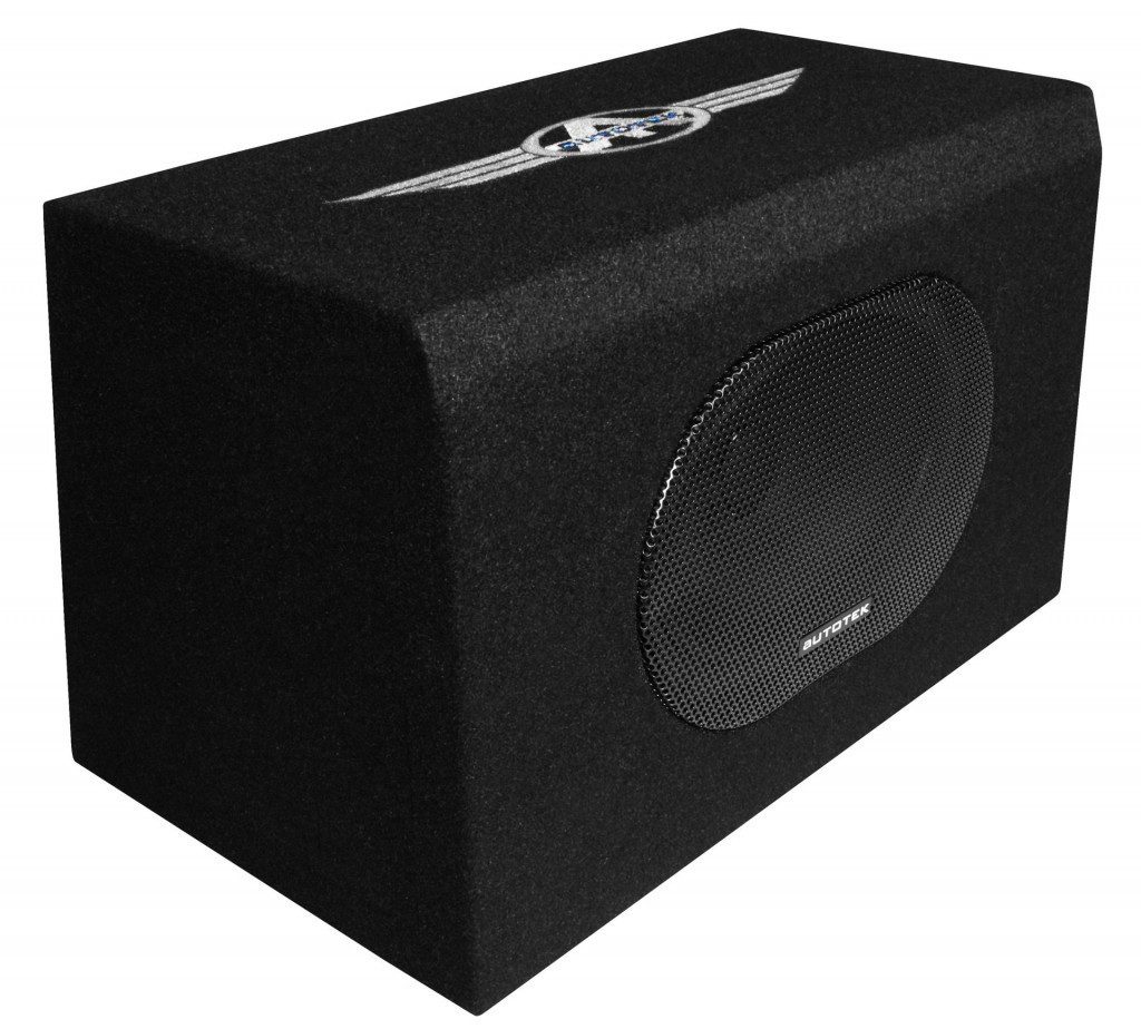 Autotek A690RX Bassreflex-Subwoofer super kompakt 400 Watt Auto-Subwoofer (200 W, max.: W cm)