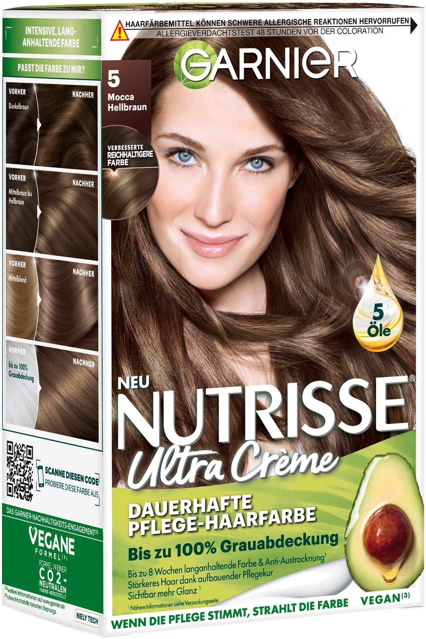 [Niedrigster Preis und höchste Qualität] GARNIER Coloration Nutrisse Creme