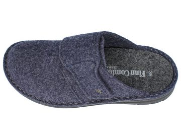 Finn Comfort Zams, blau, Hausschuh Wechselfußbett