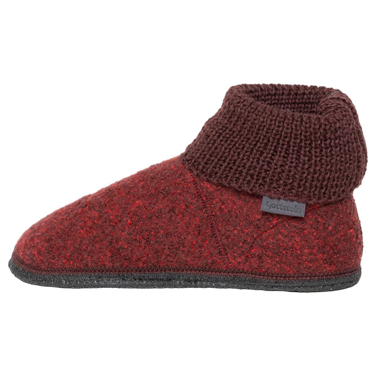 Gottstein Wool Venture High Hüttenschuhe Hüttenschuh - Hochwertiger Walkstoff für optimalen Tragekomfort