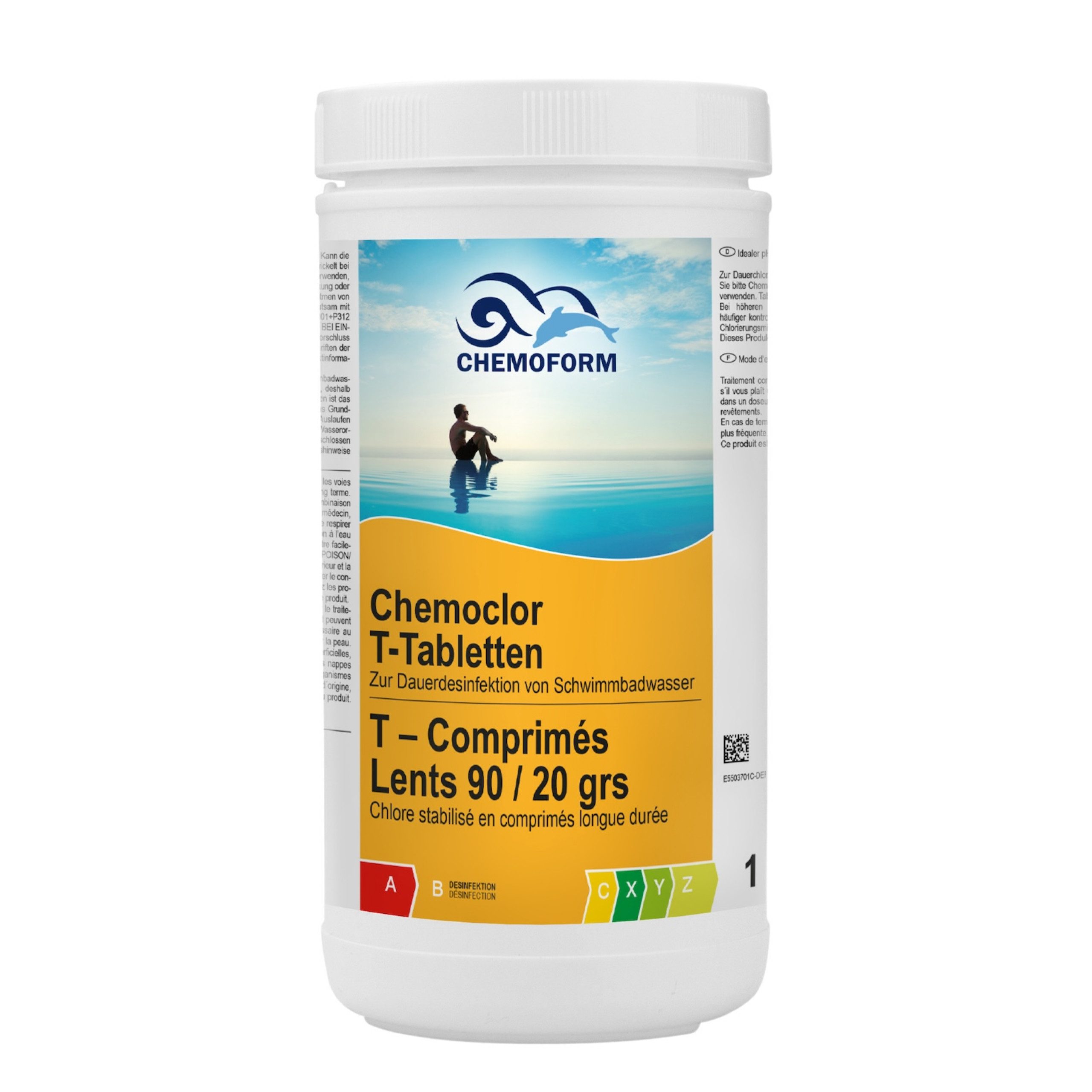 Chemoform Poolpflege Chemoform Chemoclor T-Tabletten 20 g Chlortabletten zur