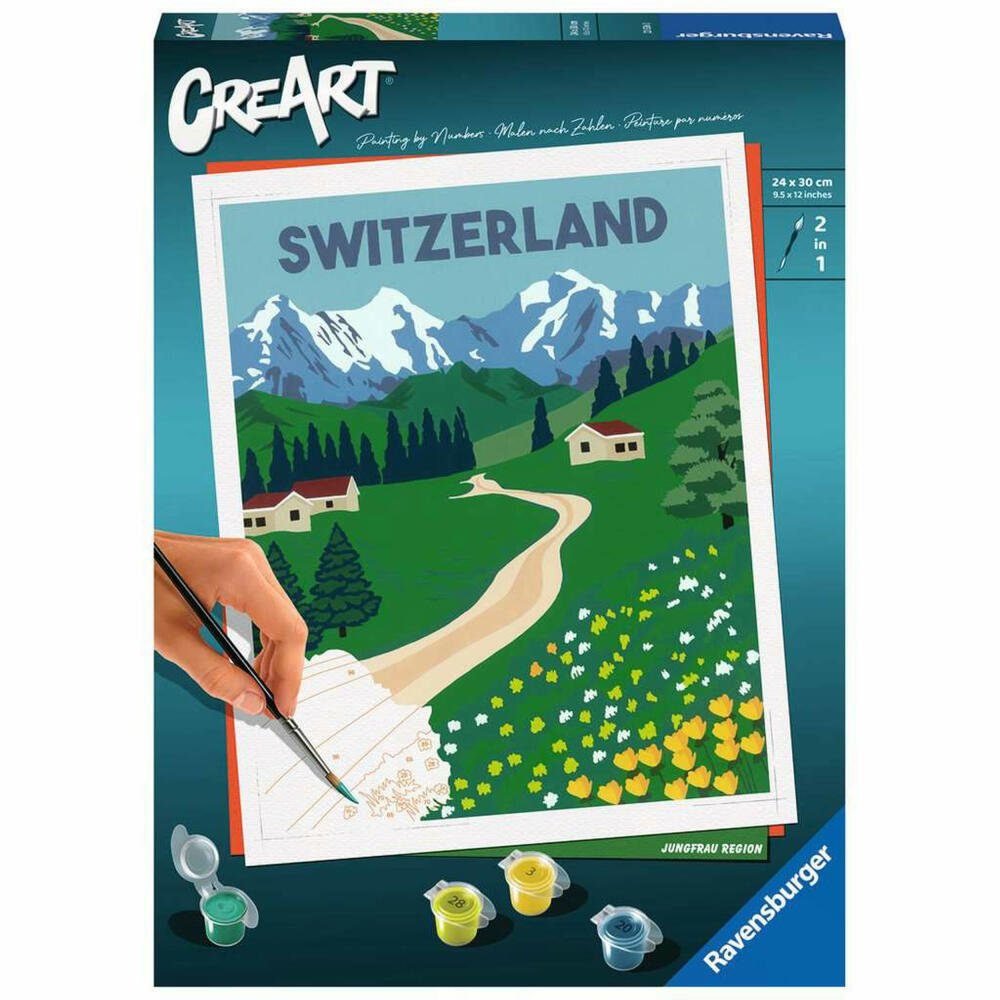 Ravensburger Malen nach Zahlen CreArt Jungfrau Region