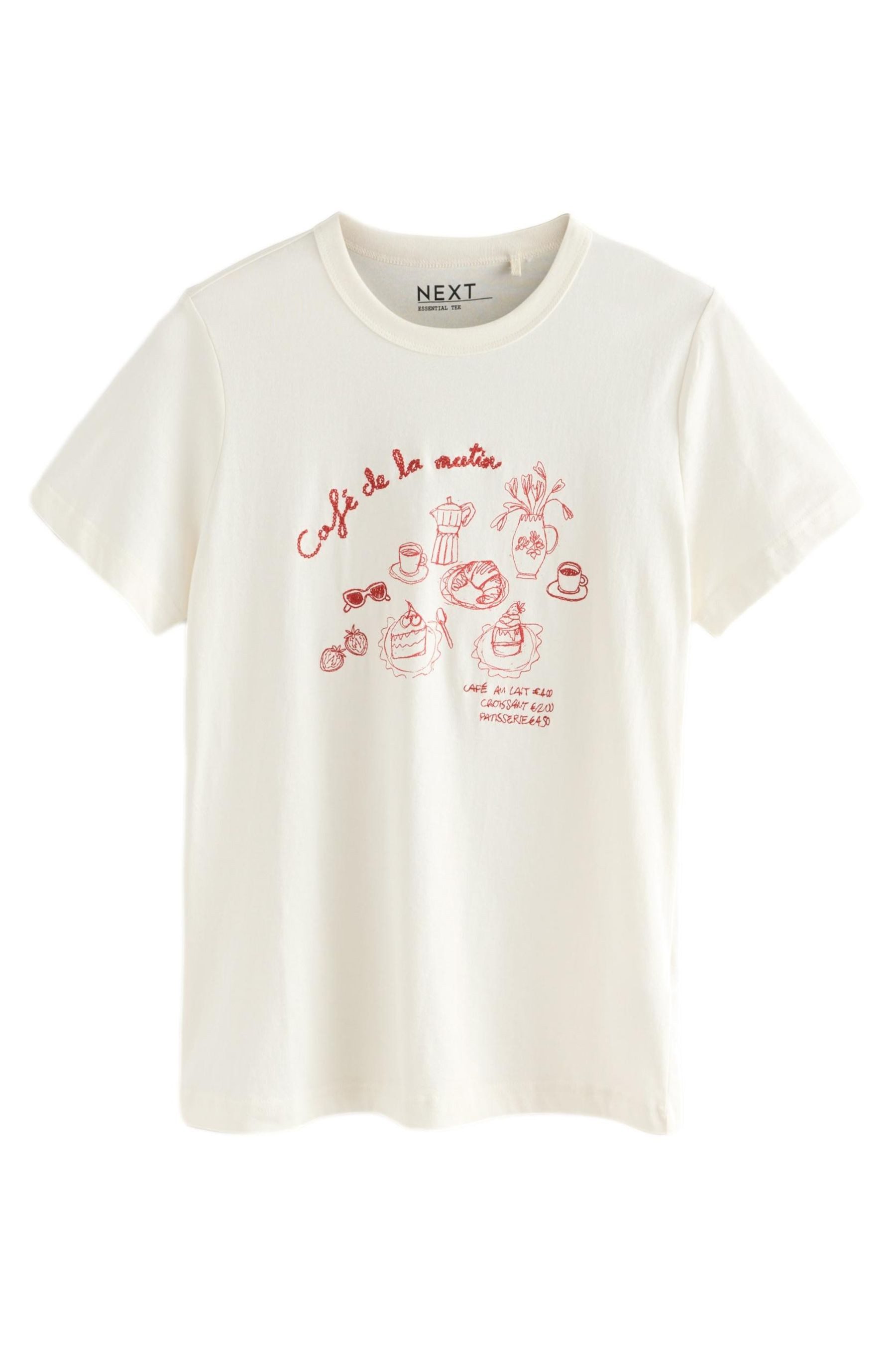 Next T-Shirt Essential Kurzarm-T-Shirt mit Rundhalsausschnitt günstig online kaufen