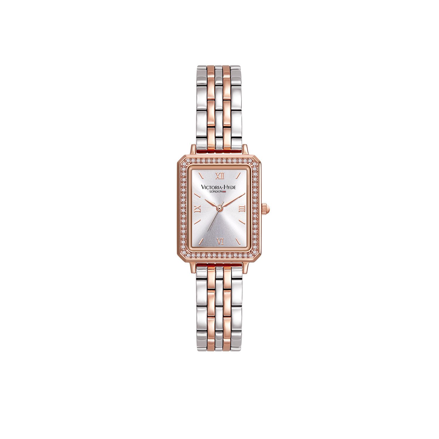 Quarzuhr Victoria Hyde Westminister Damen Basic Edelstahl Armband