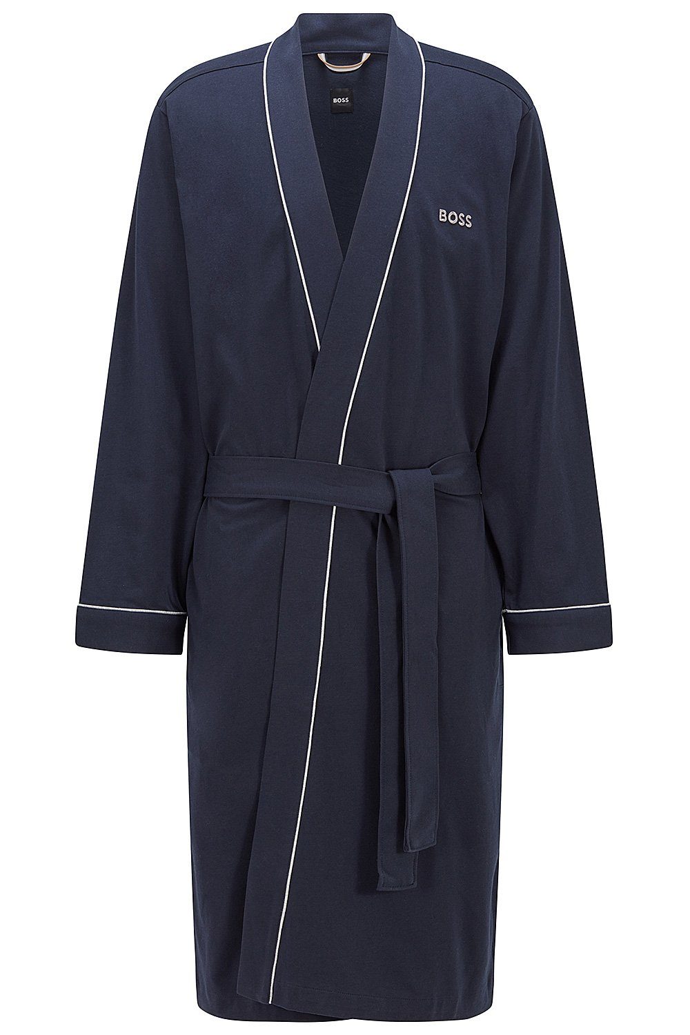 BOSS Herrenbademantel Kimono BM, Baumwolle, Taillengürtel, Morgenmantel aus günstig online kaufen
