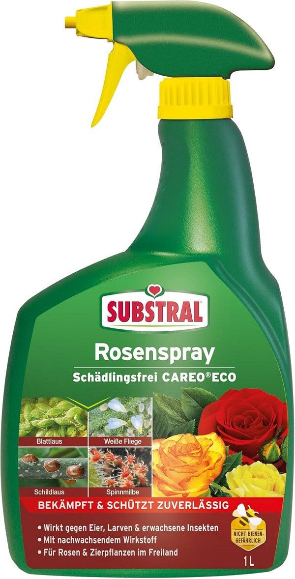 Substral Insektenspray Substral Rosenspray Schädlingsfrei Careo ECO 1 L