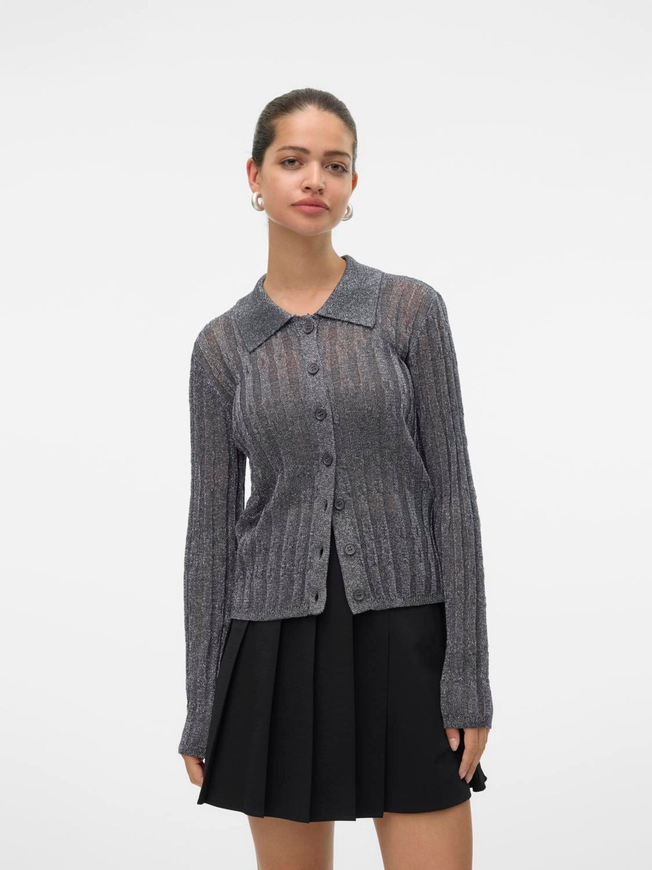 Vero Moda Strickjacke VMMiles (1-tlg) Plain/ohne Details günstig online kaufen