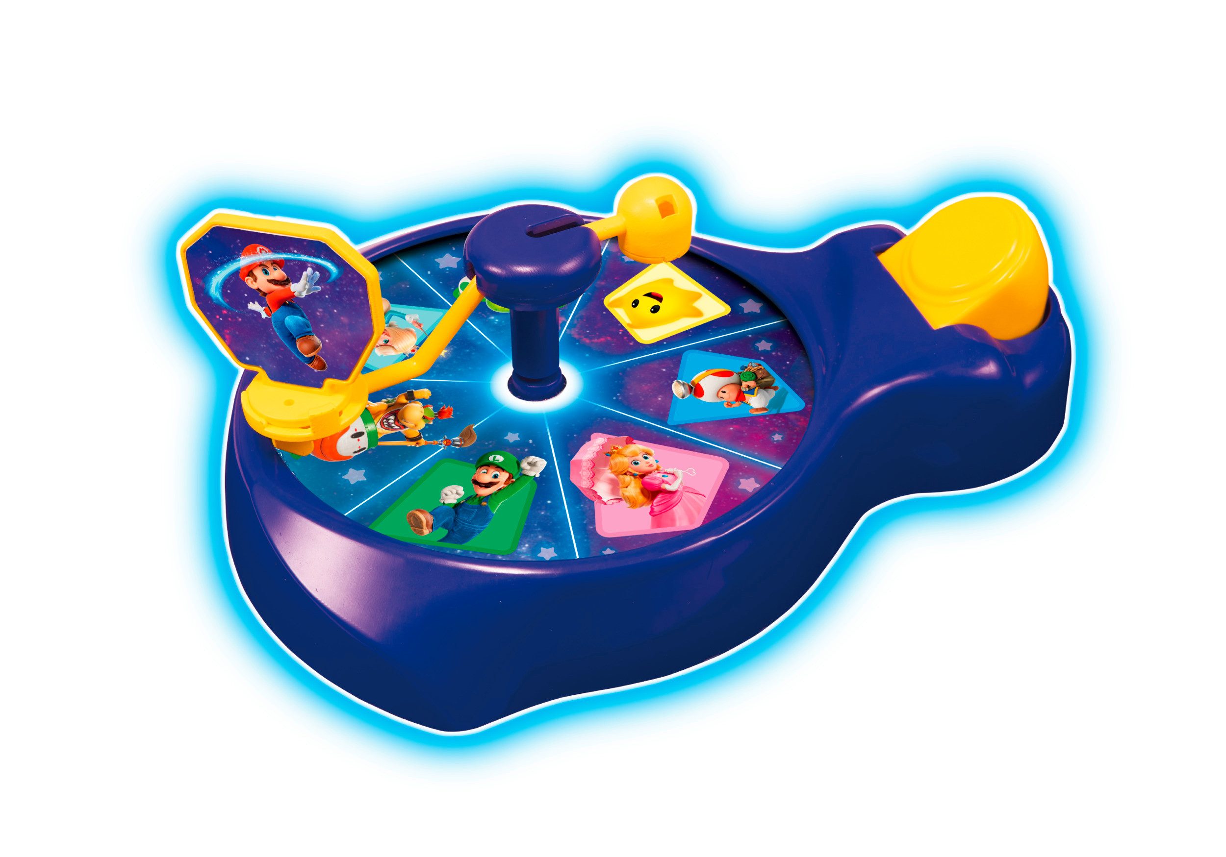 EPOCH Games Spiel Super Mario™ Galaxy Movie Spin'n Match Game, Familienspiel