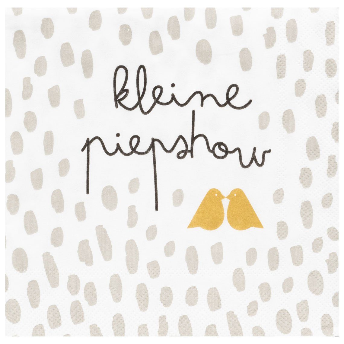 Räder Design Papierserviette COCKTAILSERVIETTEN "KLEINE PIEPSHOW"