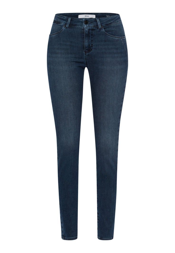 Style 5-Pocket-Jeans ANA Brax blau