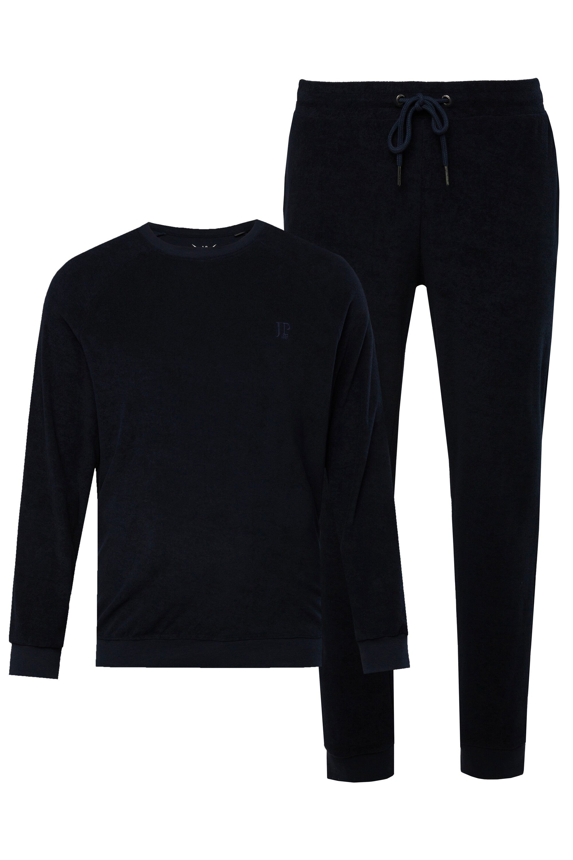 JP1880 Schlafanzug JP 1880 Schlafanzug Bauchfit Frottee--Qualität günstig online kaufen