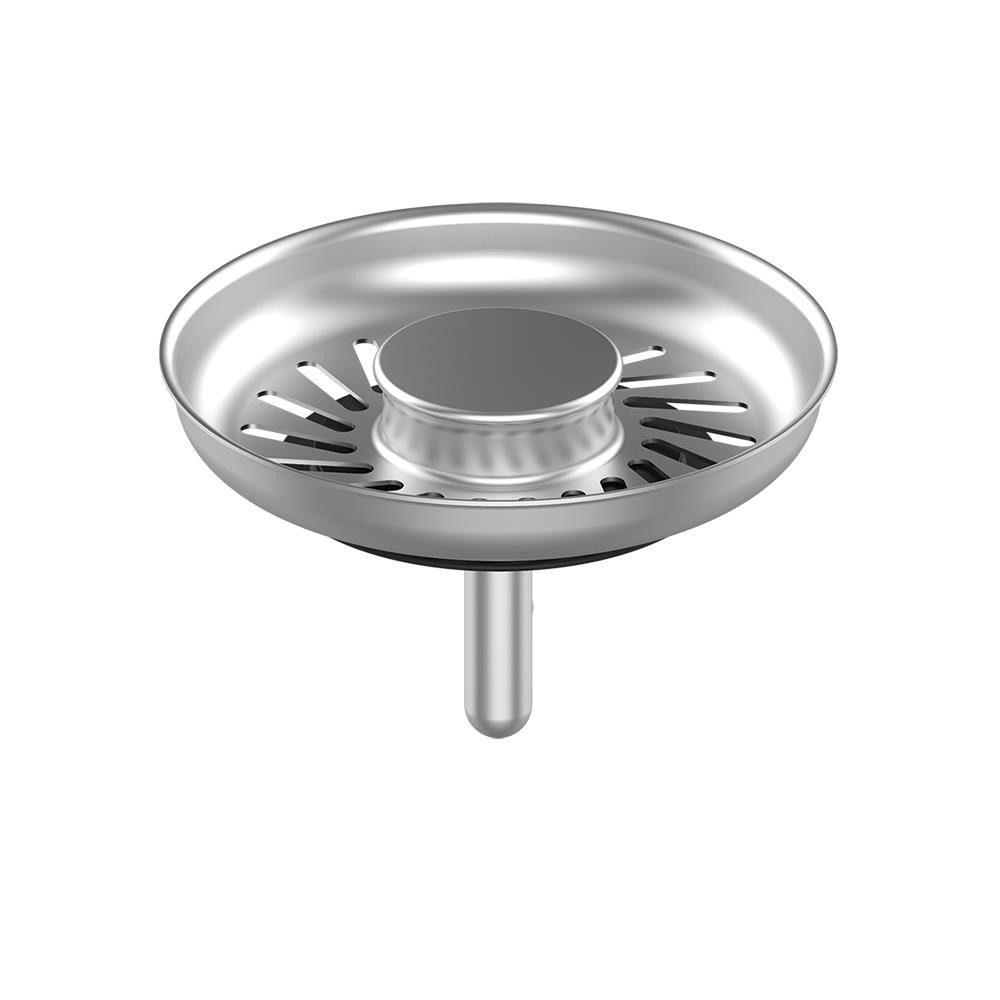 Systemceram Einbauspüle Alba-Siebkorbventil für Handbetätigung