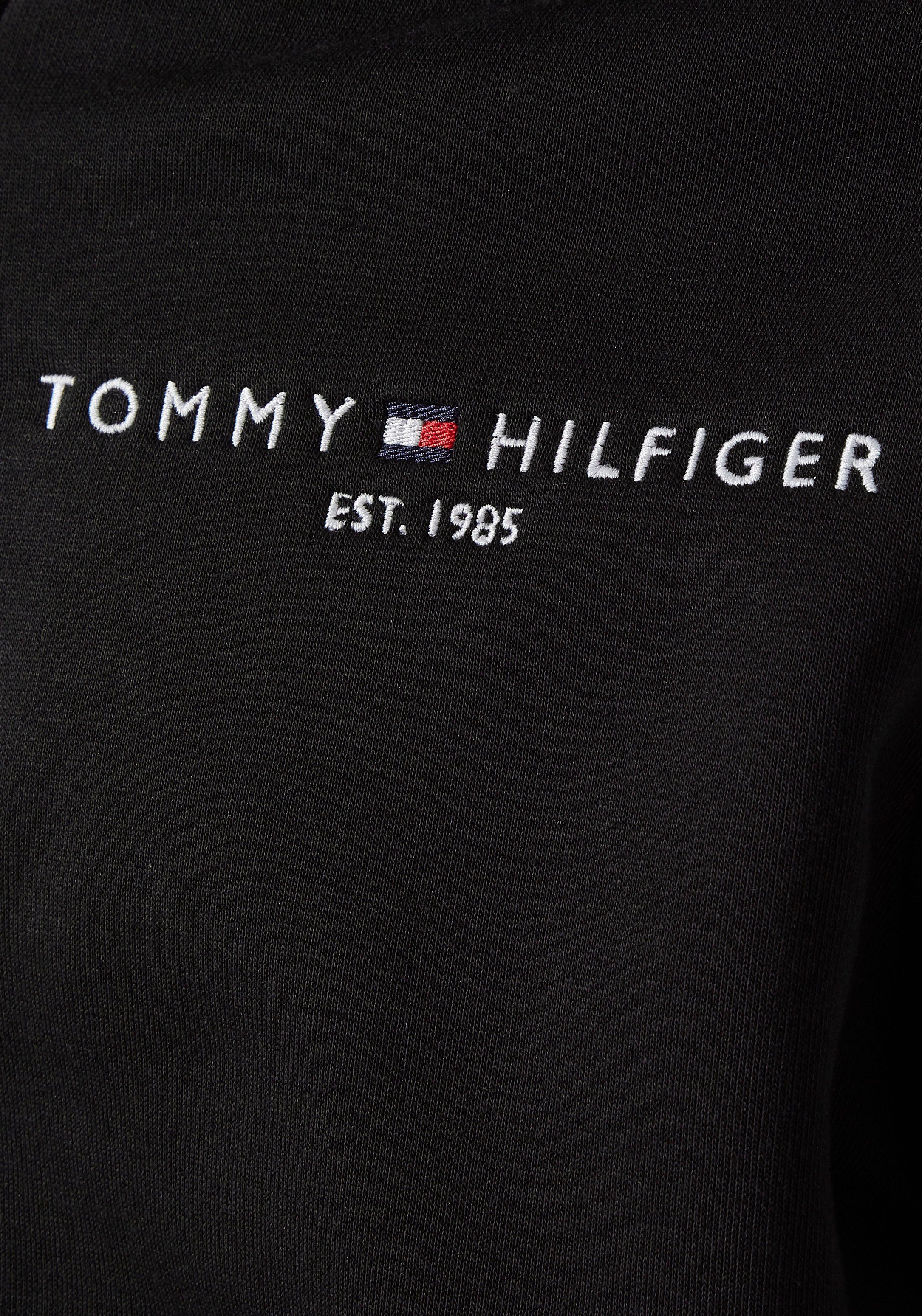 Tommy Hilfiger TOMMY TH-Details LOGO vielen Kapuzensweatjacke desert THROUGH mit ZIP sky