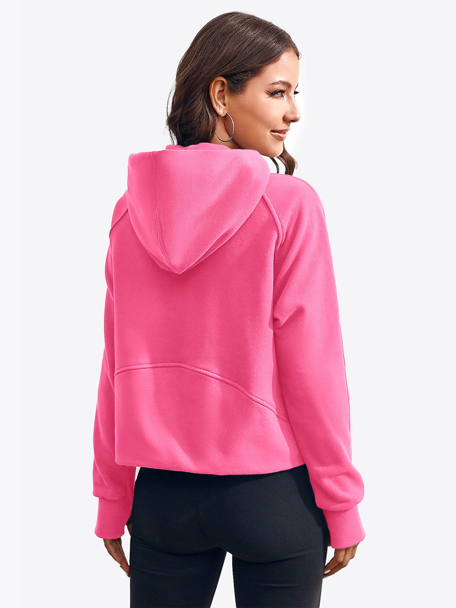Imily Bela Sweatshirt Damen Kapuzen pullover mit Reißverschluss (Packung, 1 günstig online kaufen