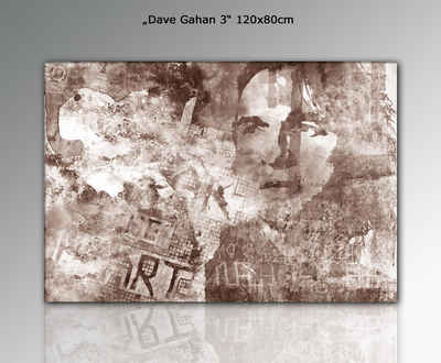Sinus Art Leinwandbild Dave Gahan 3 120x80cm