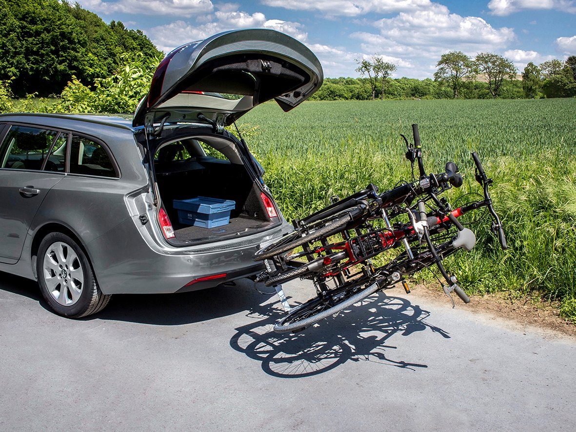 EUFAB Kupplungsfahrradträger PREMIUM 3, für max. 3 Räder, abschließbar – Bild 4 von 5