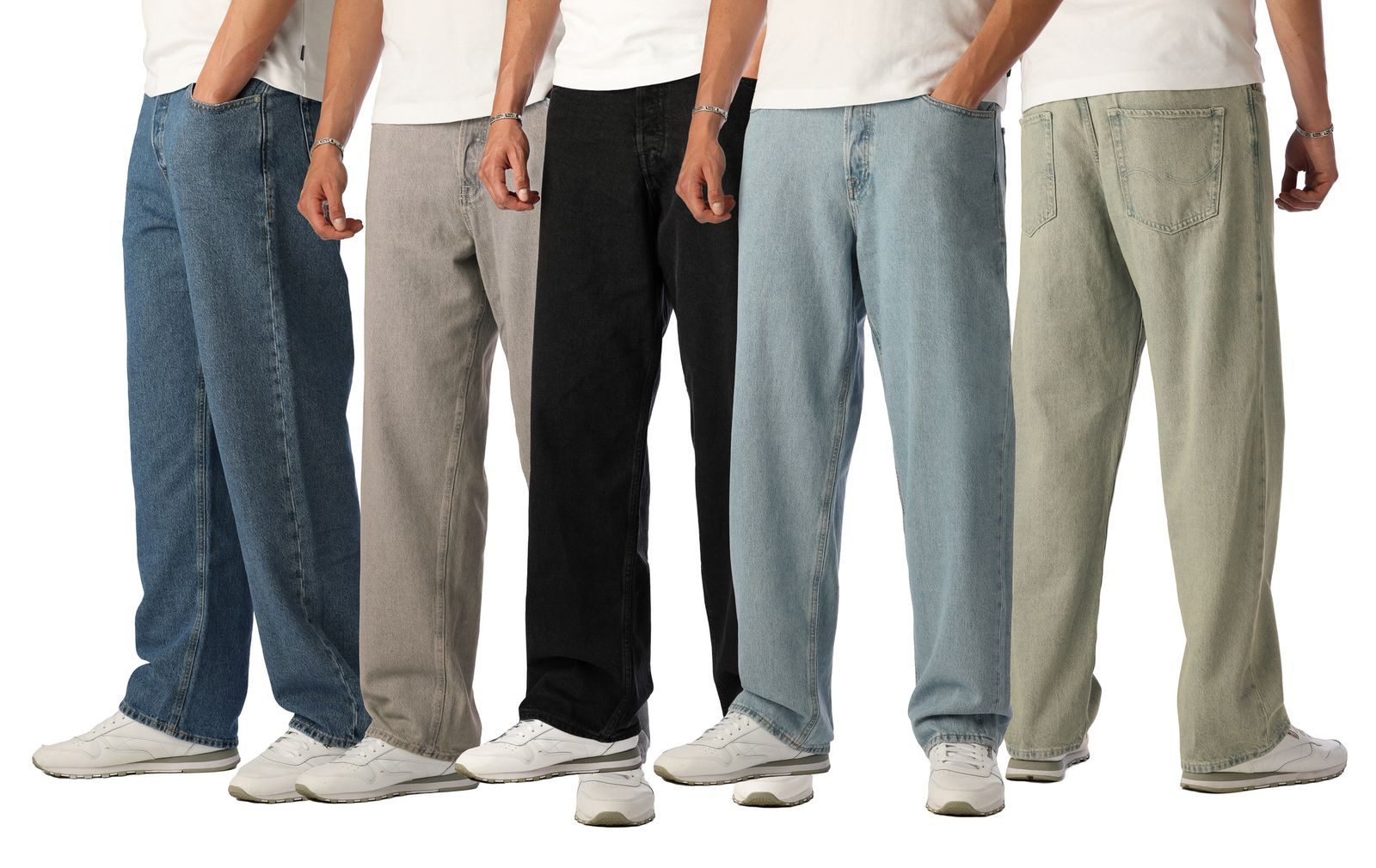 Jack & Jones Loose-fit-Jeans JACK & JONES Baggy Jeans JJIALE