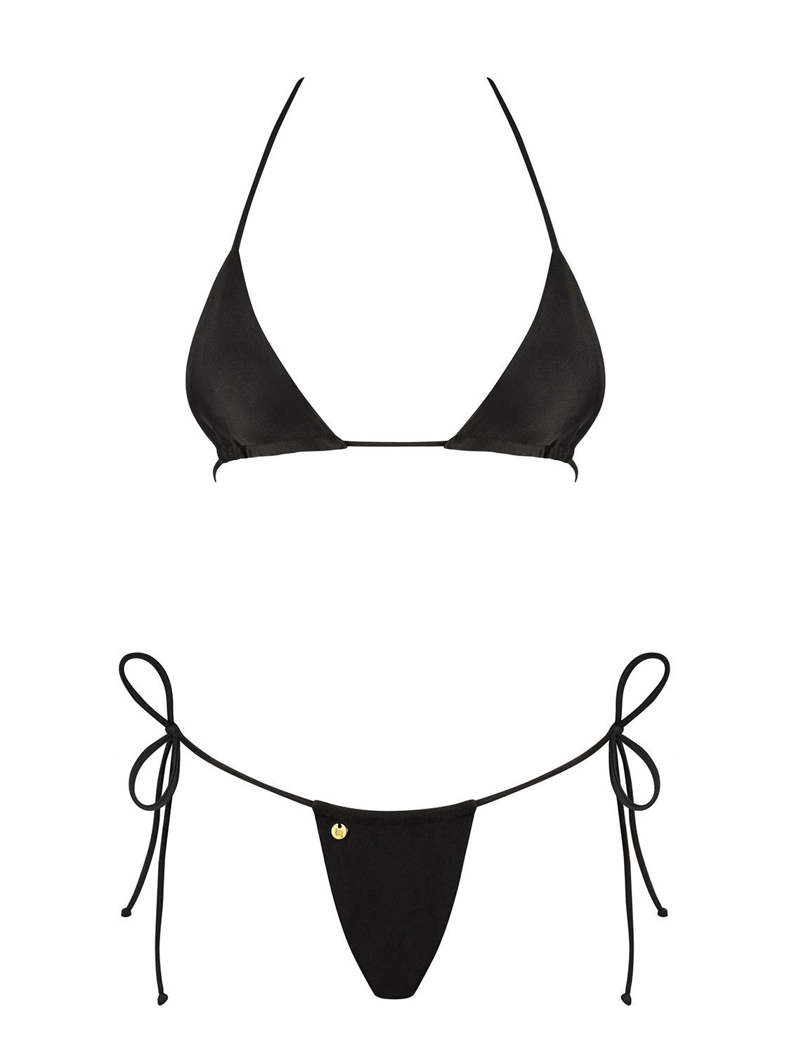 Bella String schwarz Obsessive Bikini Vista zum Push-Up-Bikini BH (Set) +
