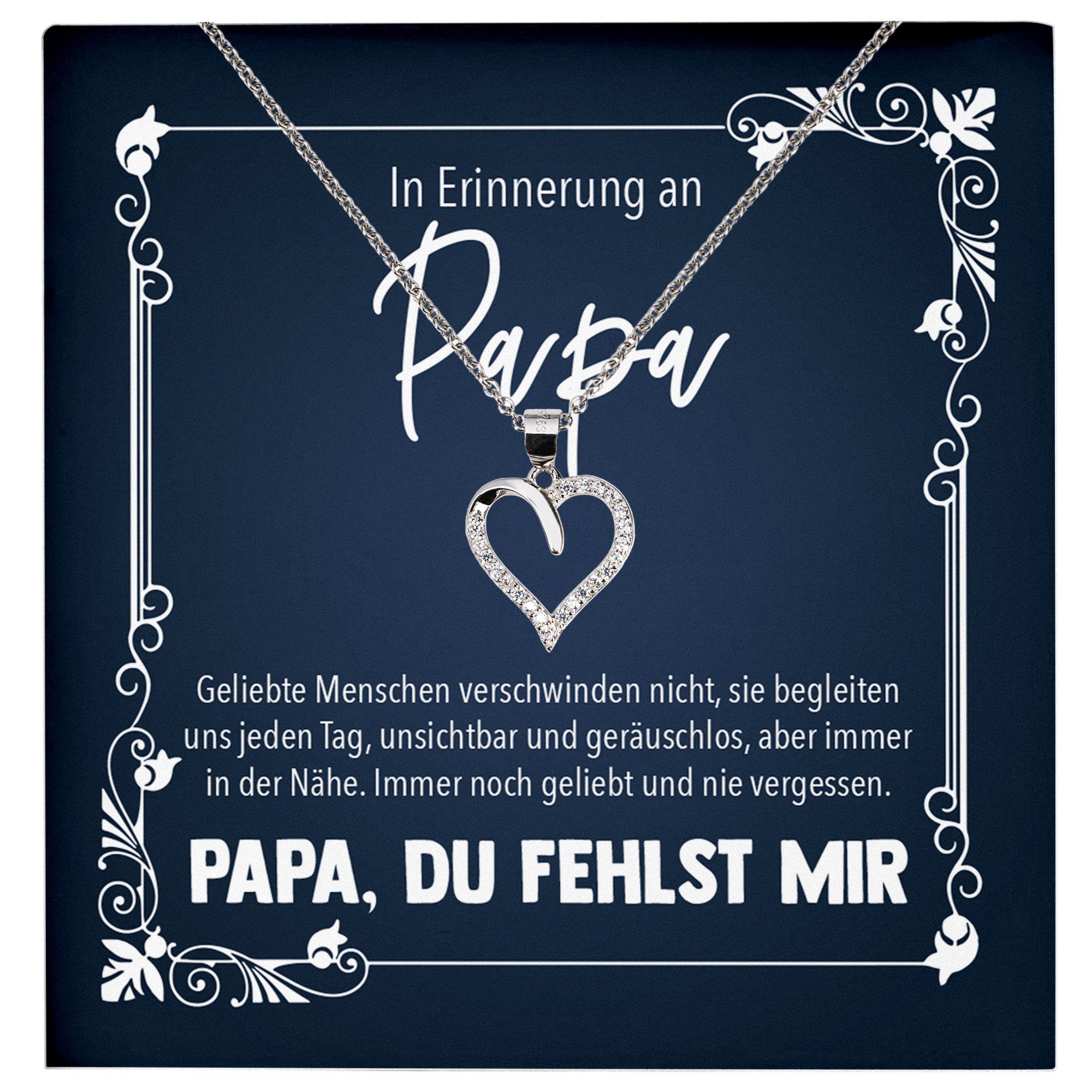 22Feels Schmuckset In Erinnerung An Papa Trauer Andenken Kondolenz Geschenk günstig online kaufen