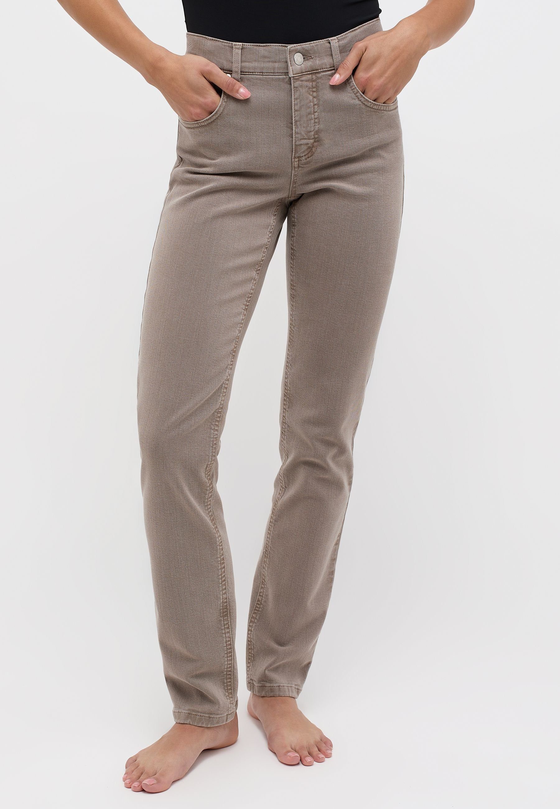 truffle Straight-Jeans ANGELS used