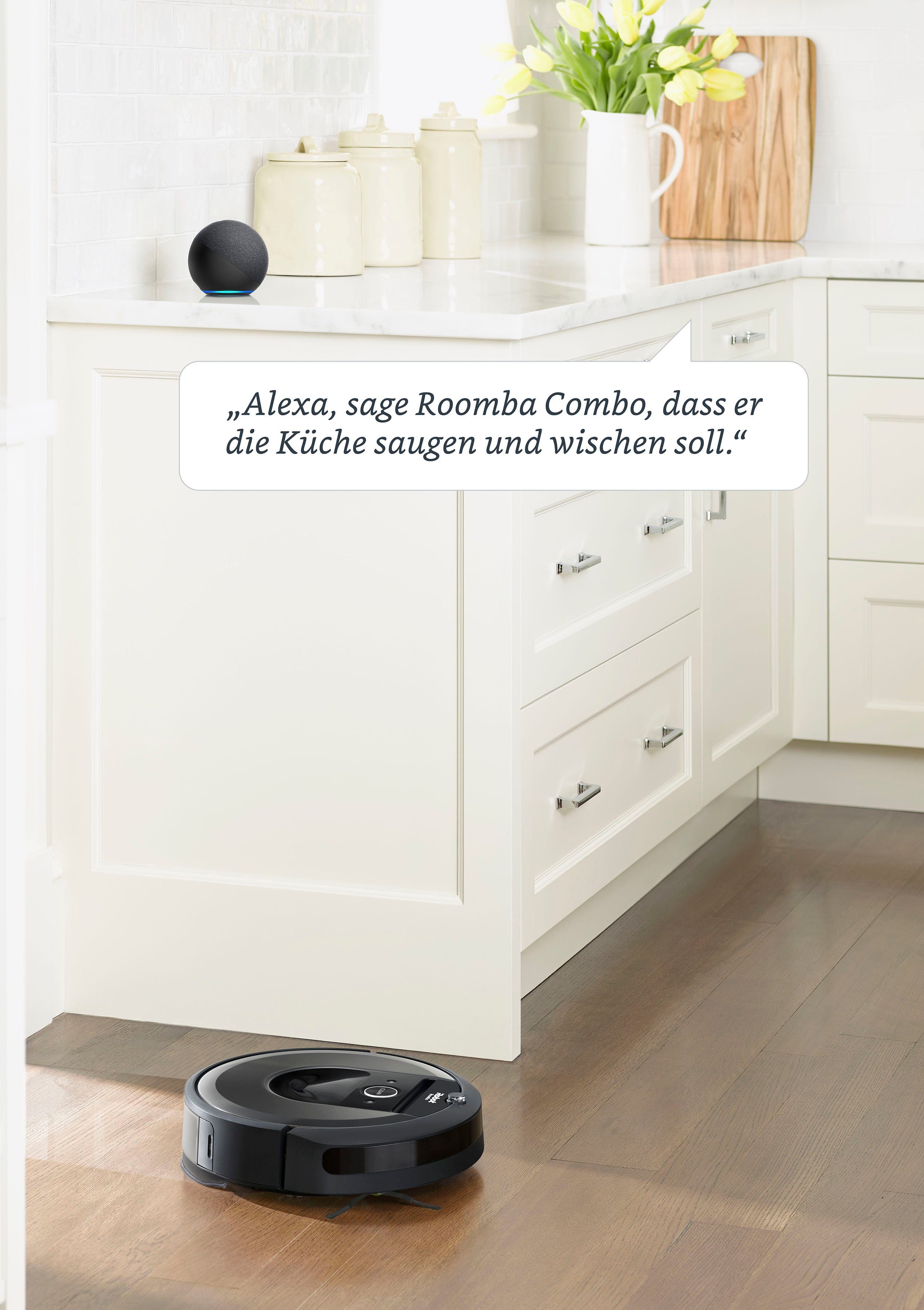 iRobot Saugroboter Roomba Combo i8 (i817840); Saug-und Wischroboter
