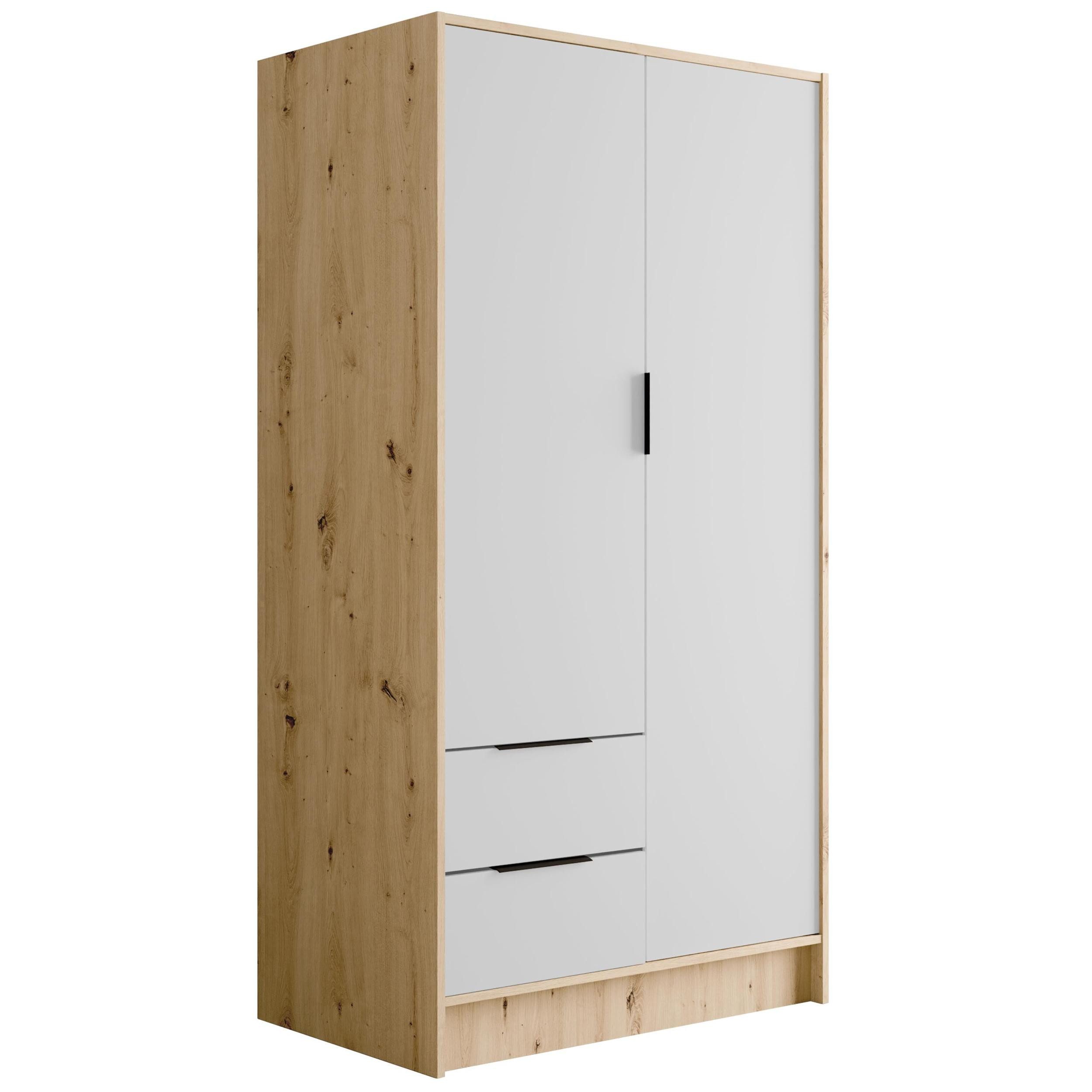 ALTDECOR Drehtürenschrank KOLIN (Kleiderschrank Garderobenschrank mit günstig online kaufen