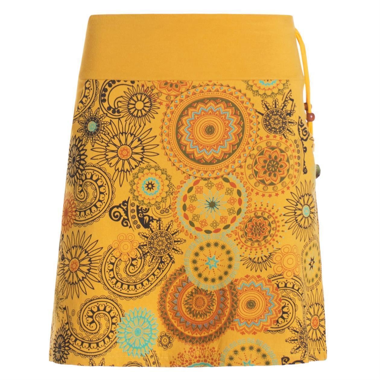 Vishes Minirock Kurzer Damen Baumwoll-Rock Taschen-Rock günstig online kaufen