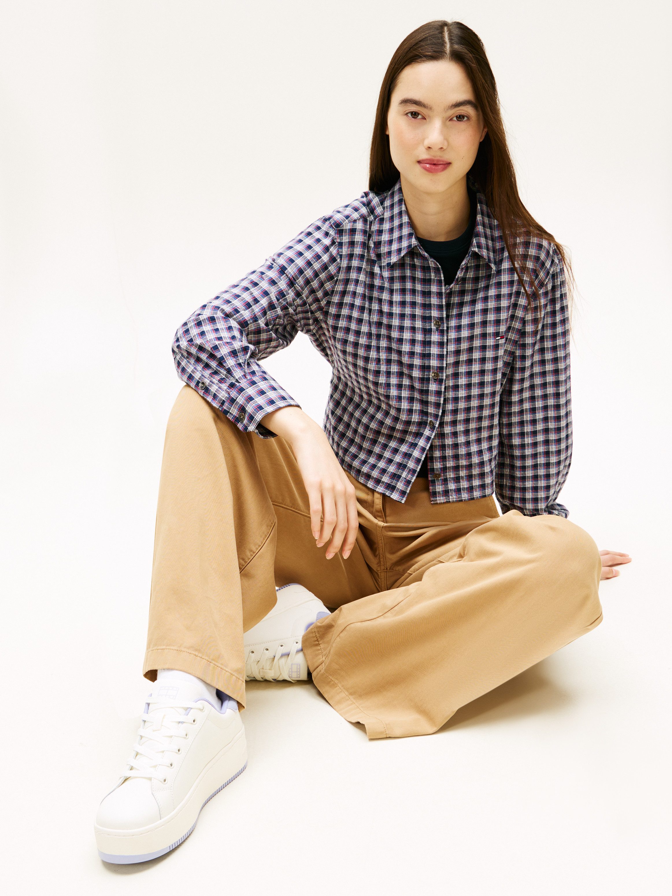 Tommy Jeans TJW FLATFORM ESS MU Plateausneaker, Freizeitschuh, Halbschuh, S günstig online kaufen