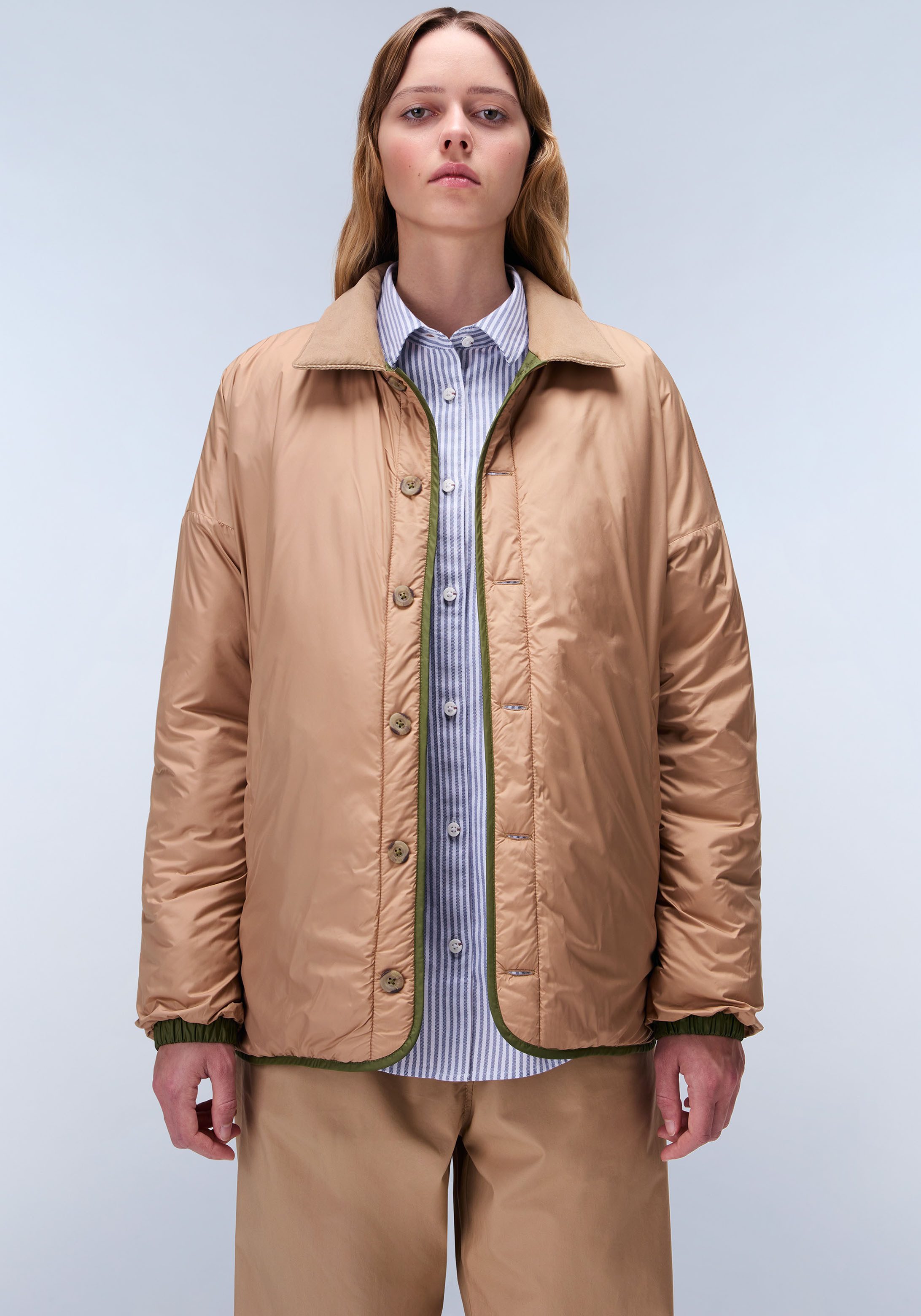 Napapijri Wendejacke A-SECRET W SPHAGNUM G1V Mit hochwertigem Markenlogo am günstig online kaufen