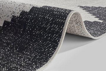 Teppich Diona, freundin Home Collection, rechteckig, Höhe: 5 mm, In-und Outdoor geeignet, Strapazierfähig und pflegeleicht, Flachgewebe