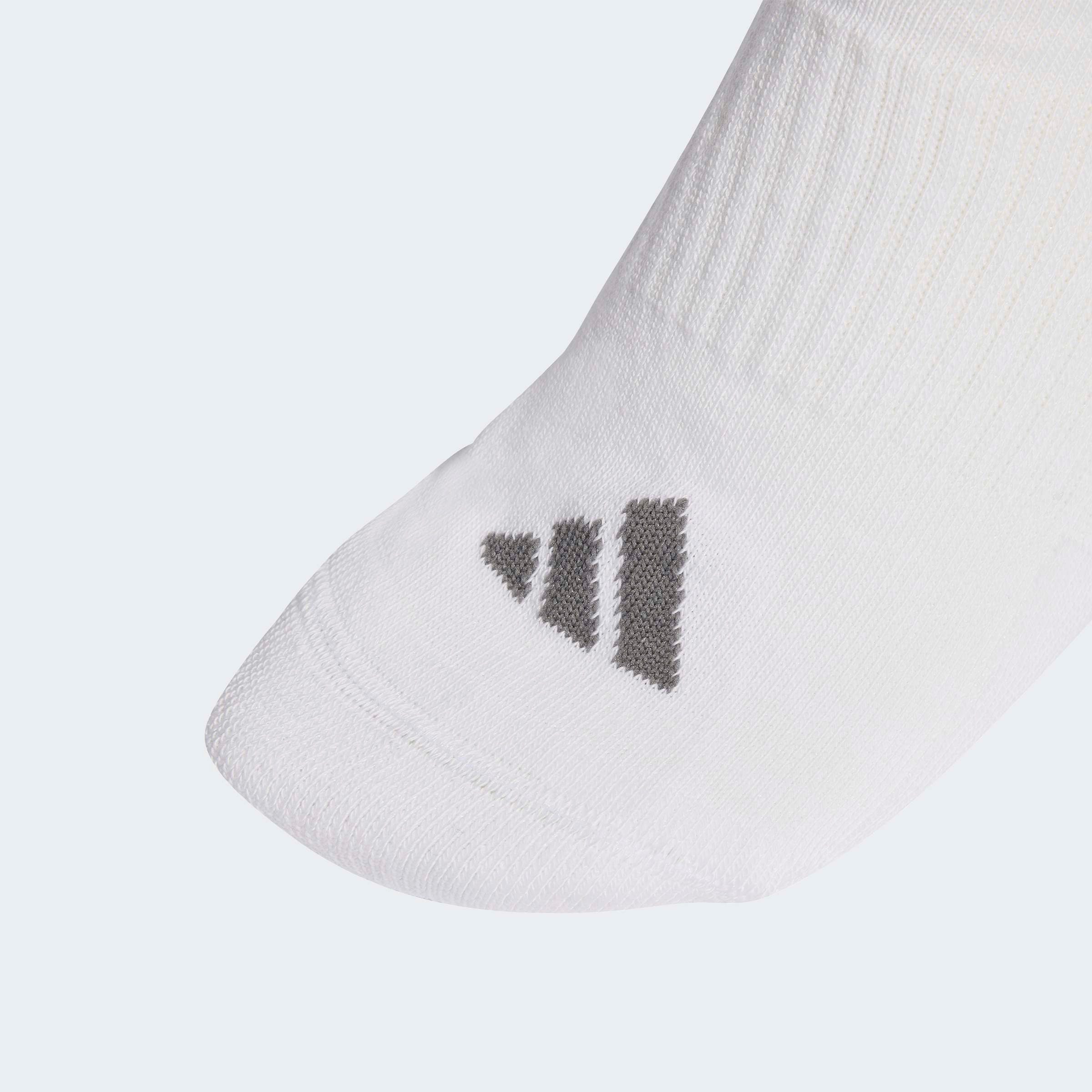 adidas Performance Funktionssocken 3-STREIFEN DÄMPFENDE SPORTSWEAR CREW, 3 PAAR (3-Paar)