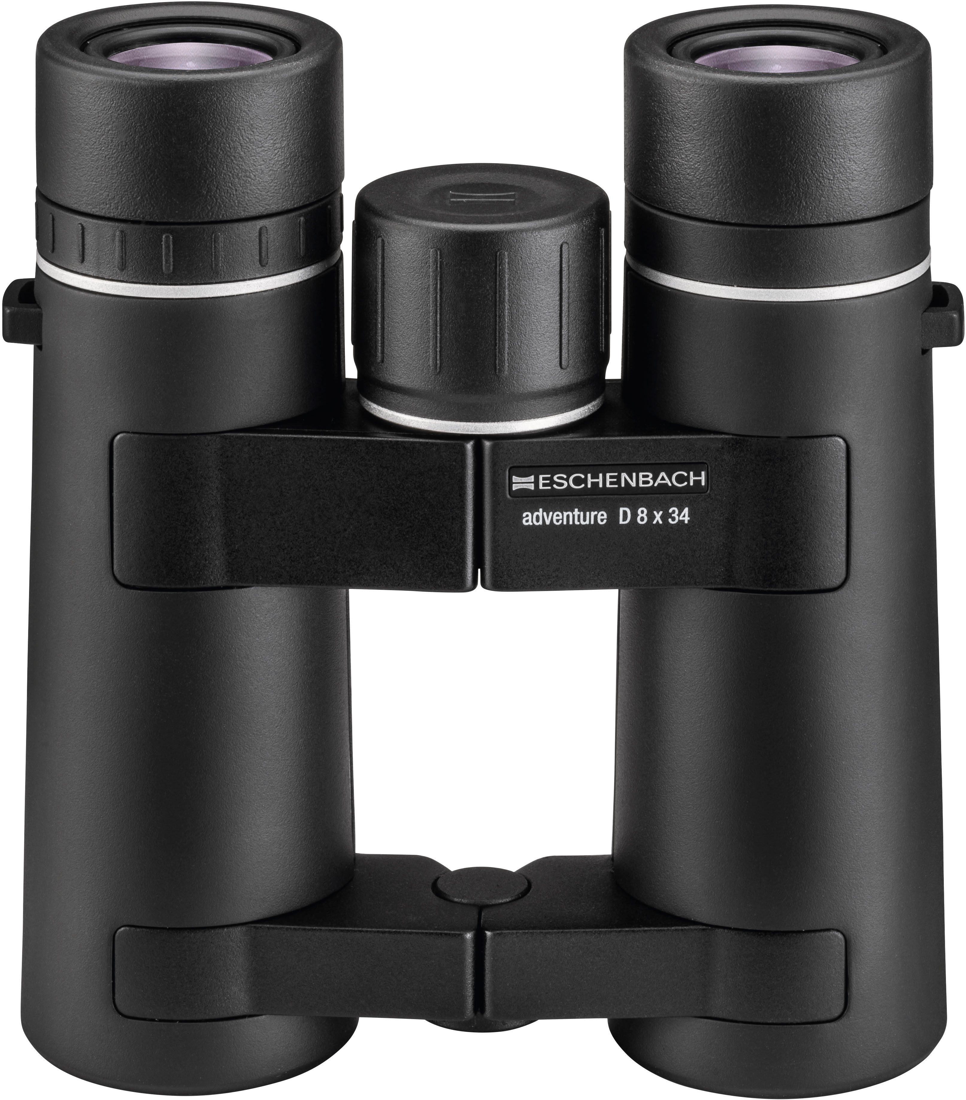 Eschenbach Optik adventure 8 x 34 Fernglas (Leicht & robust mit Weitwinkeloptik und Brillenträger-Okularen)