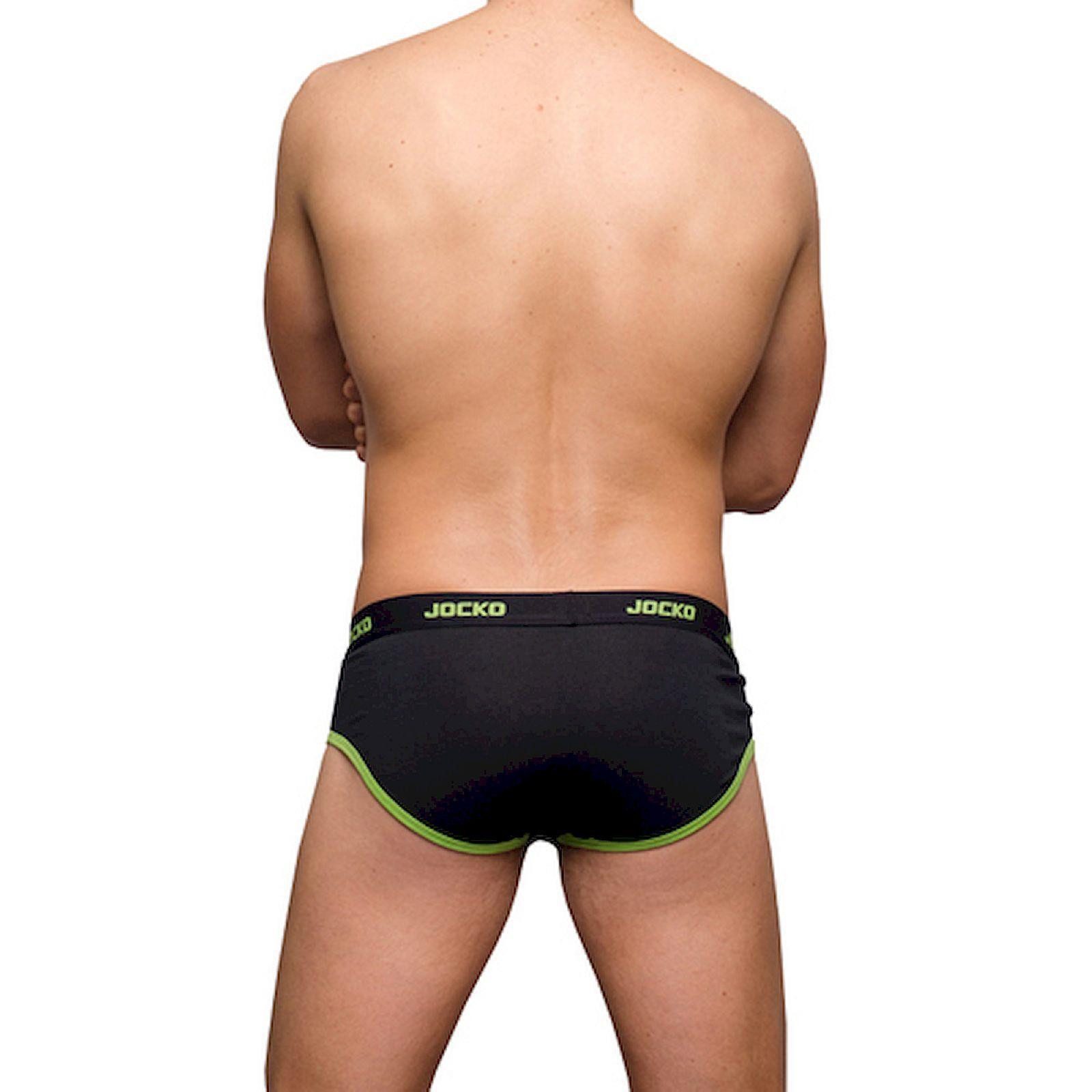 JOCKO Slip Jocko - Brief - Herrenslip mit Polsterung in Schwarz