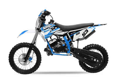 Nitro Motors Dirt-Bike 50cc midi Kinder Dirtbike NRG50 14/12" Crossbike Pocketbike