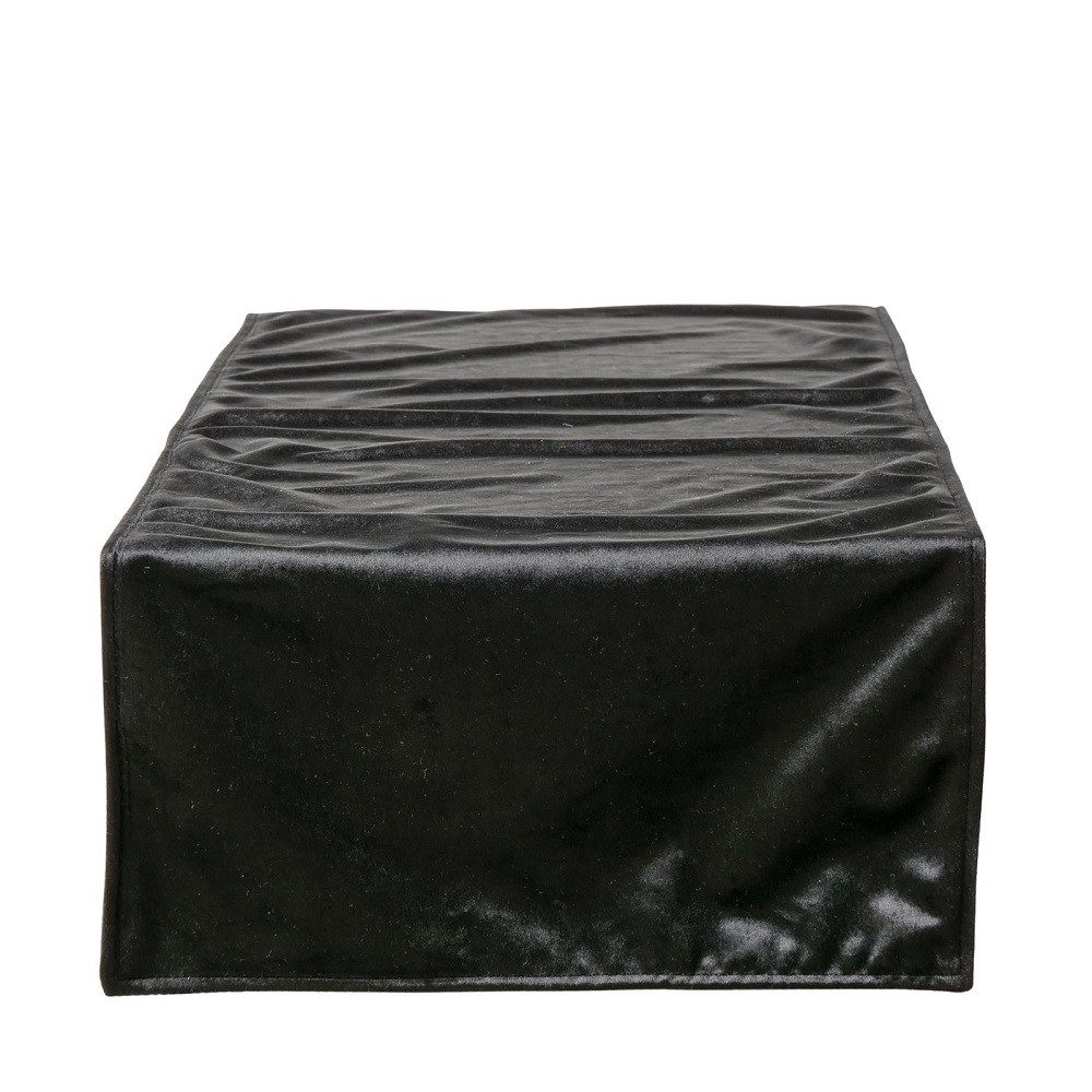 BOLTZE Tischläufer Boltze Tischläufer Double, schwarz, L 140cm, 2060626