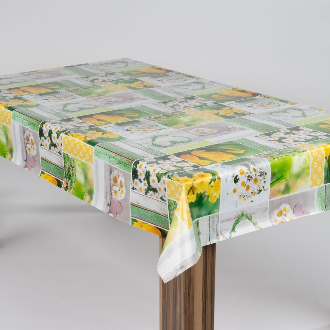 laro Tischdecke laro Wachstuch-Tischdecke Wachstischdecke Gartentischdecke günstig online kaufen