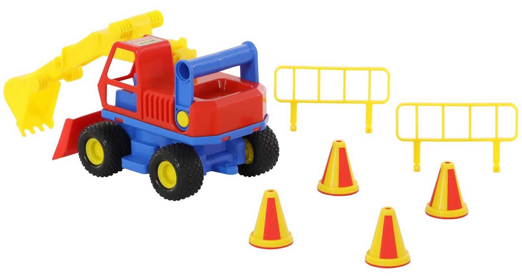 WADER QUALITY TOYS Spielzeug-Bagger ConsTruck Bagger günstig online kaufen