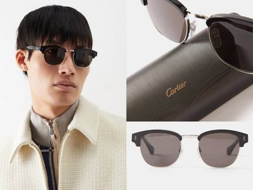 Cartier Sonnenbrille CARTIER EYEWEAR D-frame Acetate CT0366S Sonnenbrille Sunglasses Glasse