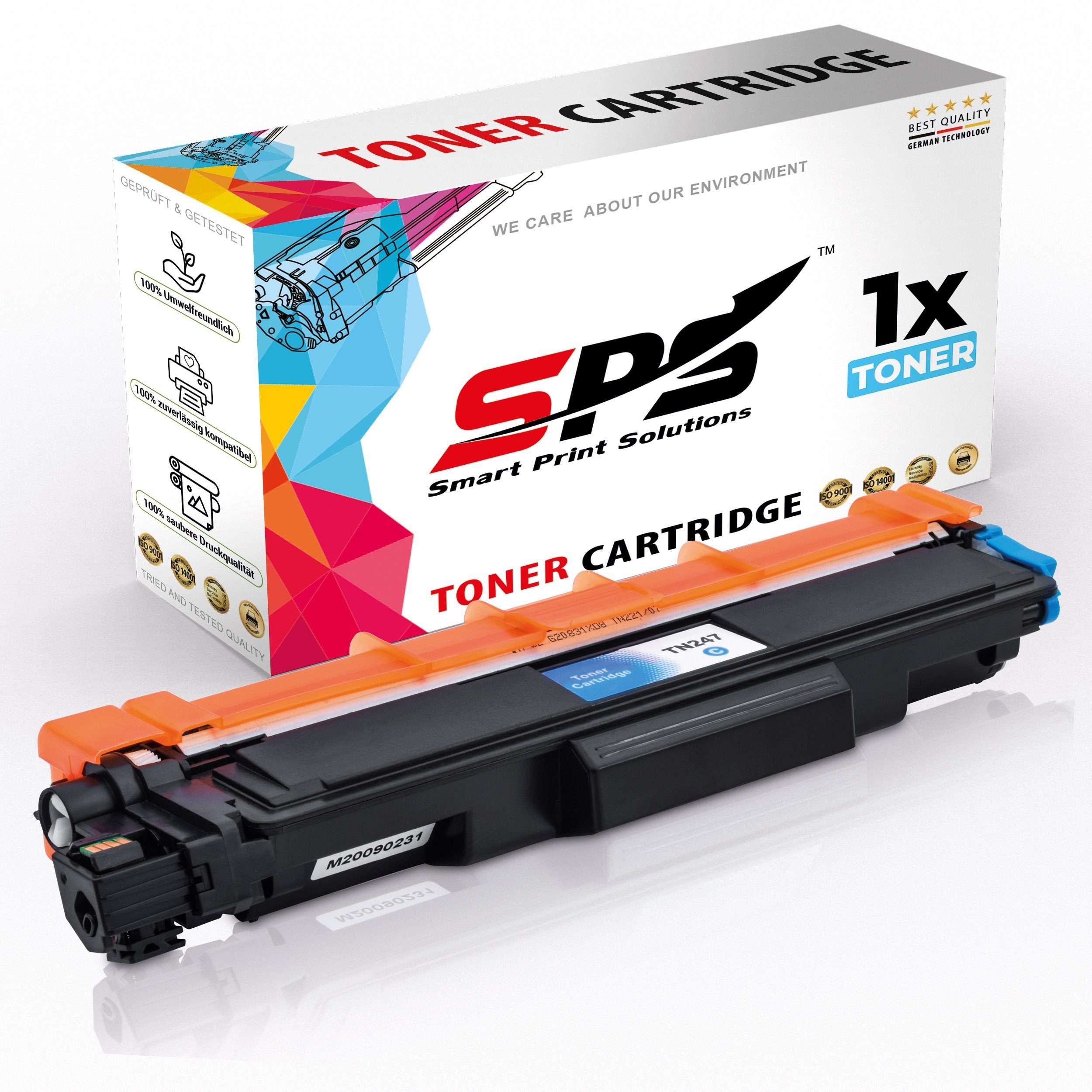 TN247 (1er Brother für (Für Brother 1-St., 1 Tonerkartusche x Pack, Cyan) Toner Kompatibel TN-247C, MFC-L3710 SPS