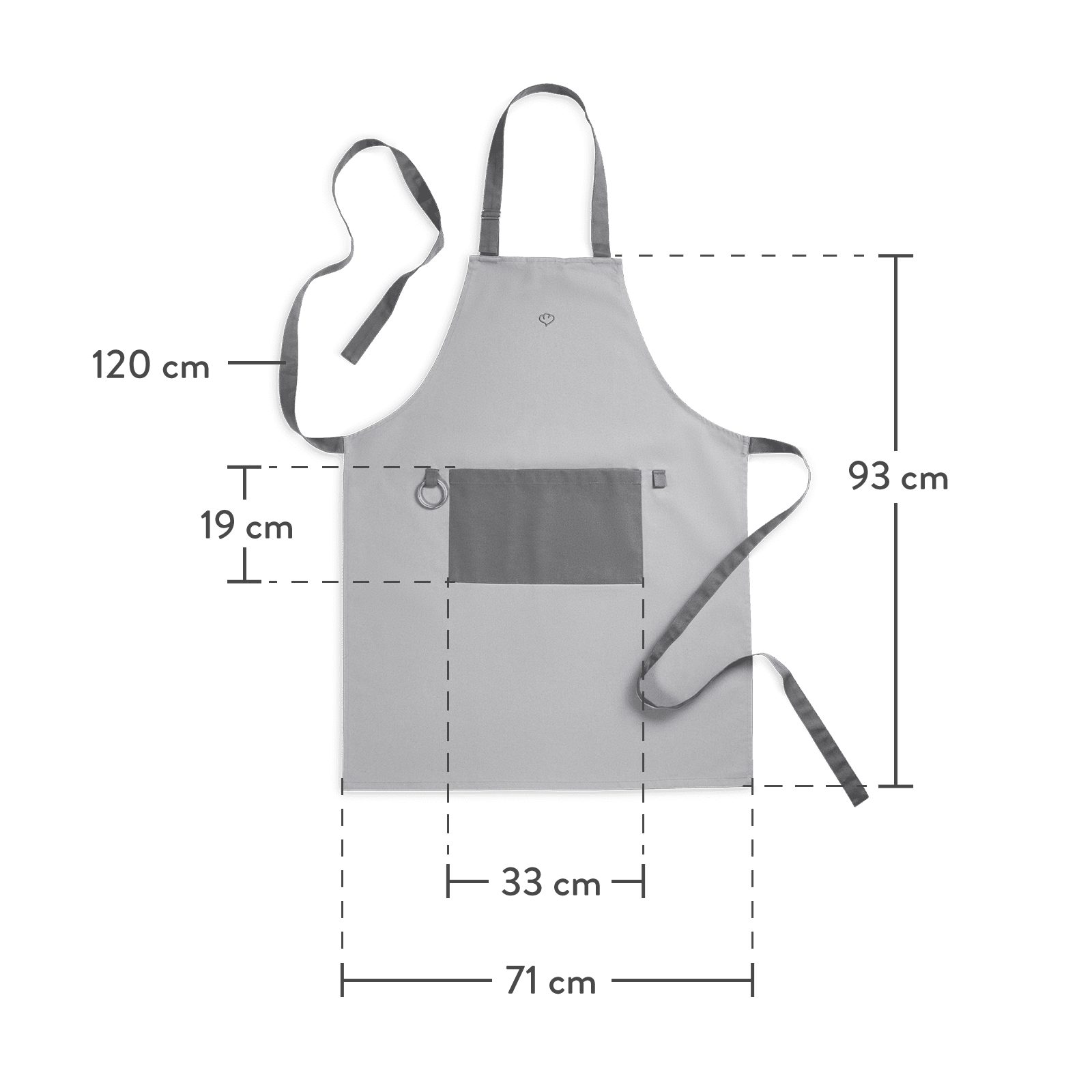Springlane Kochschürze verstellbar - in verschiedenen Farben, 100% Baumwoll günstig online kaufen