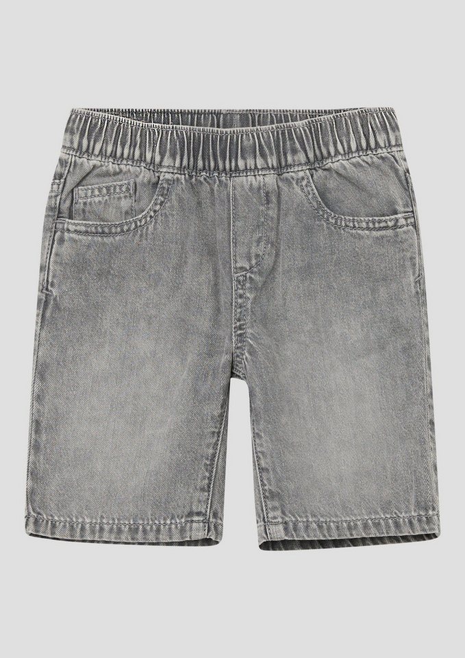 s.Oliver Jeansshorts Jeans-Hose PELLE Bermuda Jeans Pull on / Loose Fit / Mid Rise / Wide Leg
