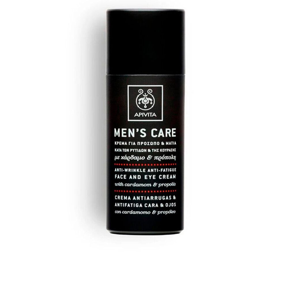 Apivita Tagescreme MEN'S CARE Antifalten- und Anti-Müdigkeits-Gesichts- und Augencreme