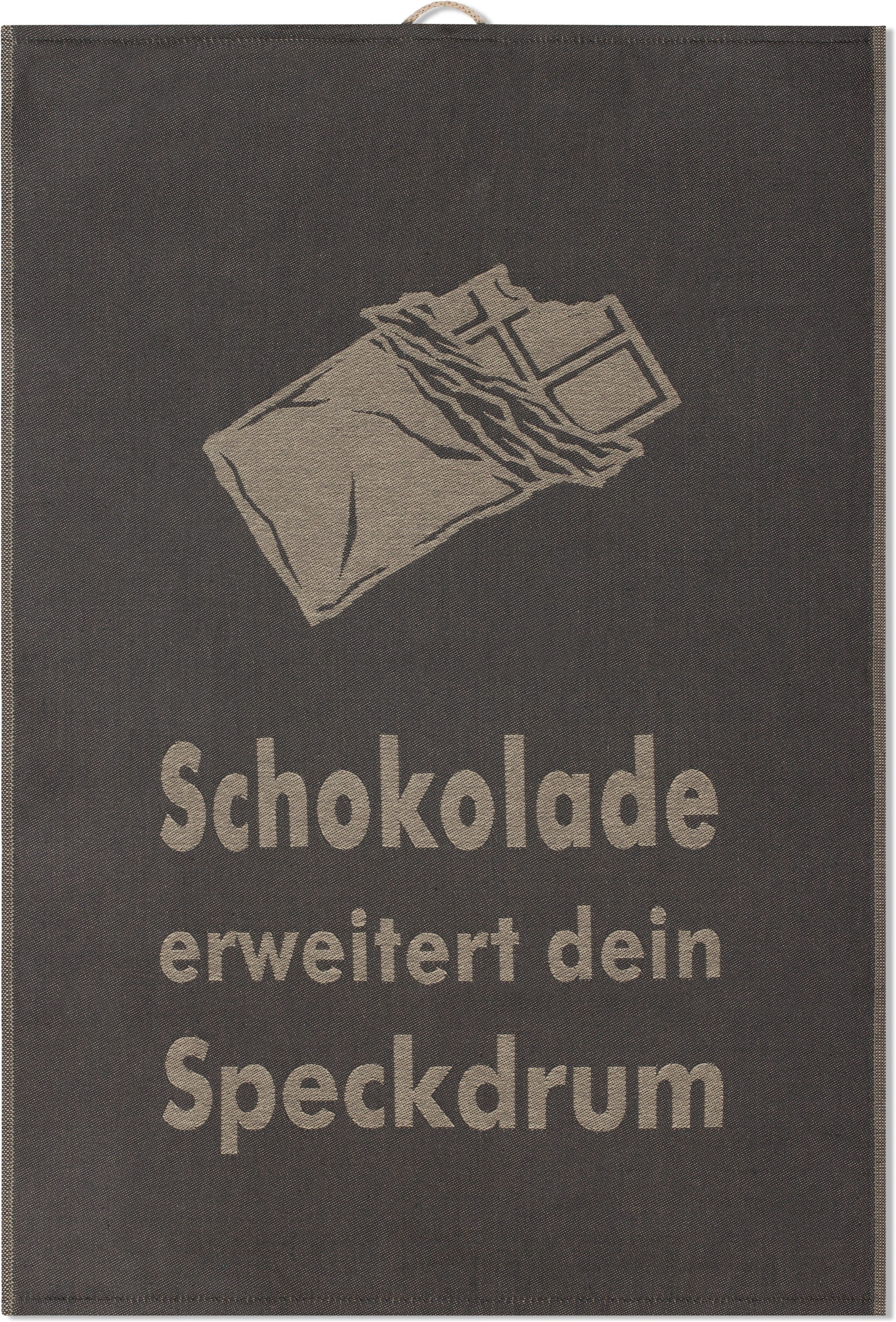ROSS Geschirrtuch Schokolade 3er-Pack, (Packung, 3-tlg., 3er-Pack)