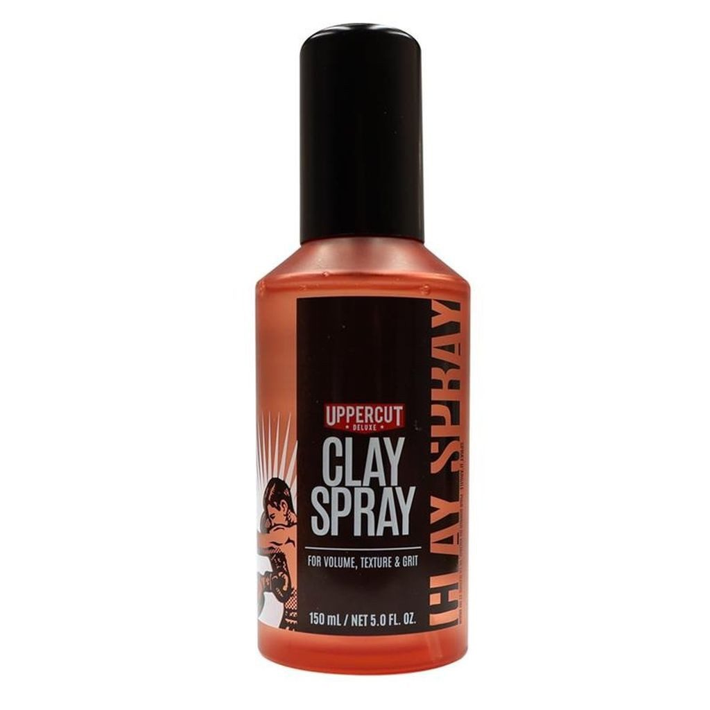 Uppercut Deluxe Haarwasser Uppercut Deluxe Clay Spray 150ml, 1-tlg., Flexibler Halt, mattes Finish, natürliche Textur