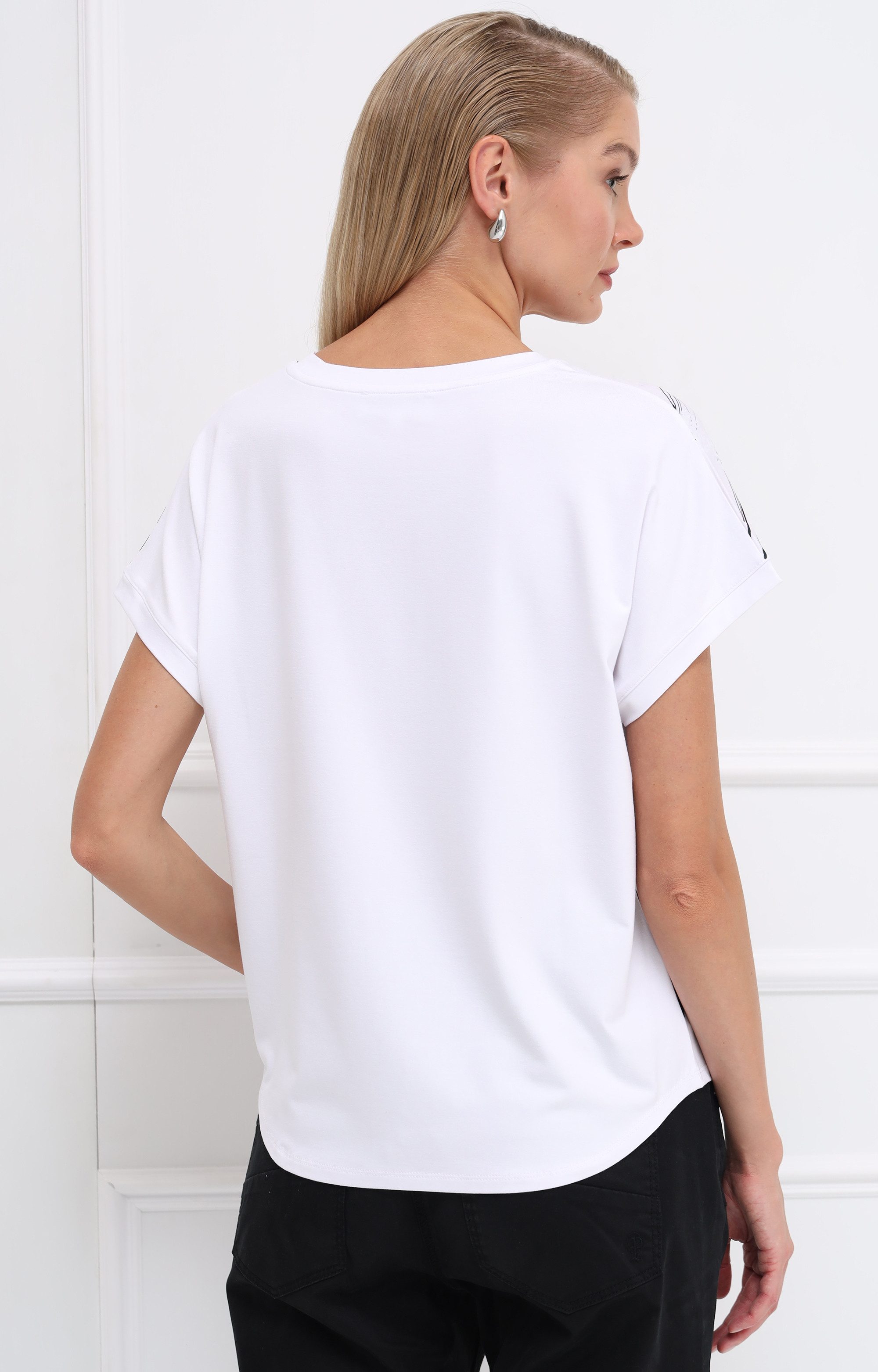 Passioni T-Shirt mit abstraktem Print günstig online kaufen