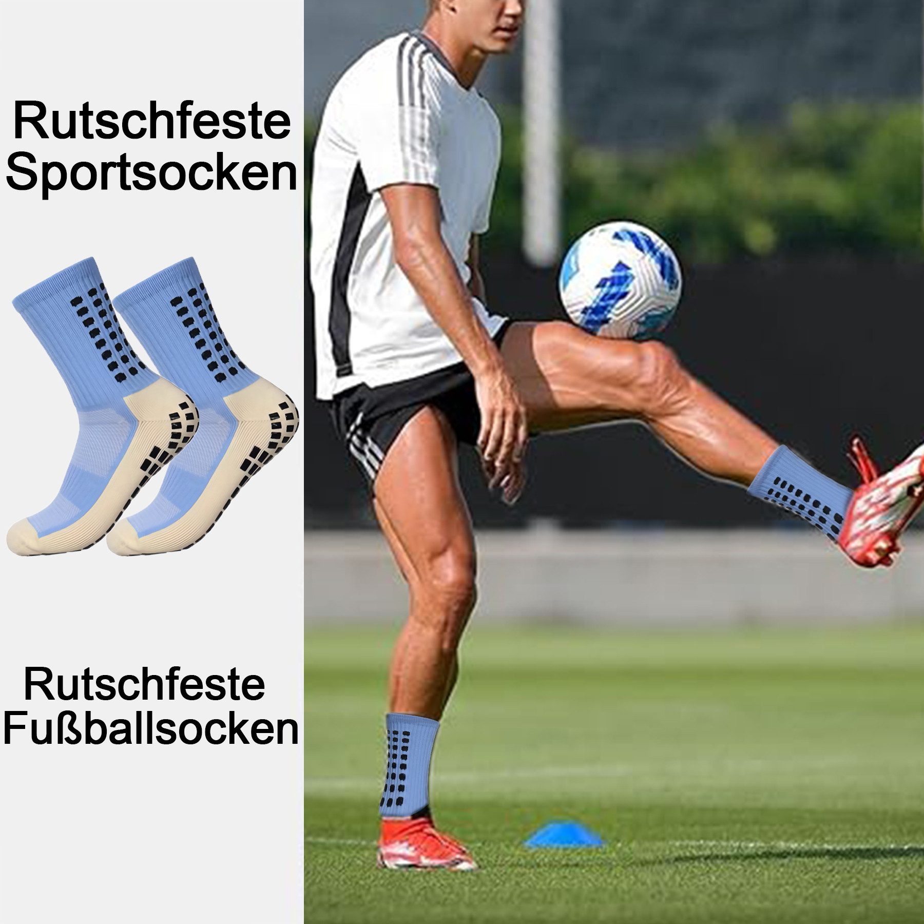 Mutig Sportsocken 6 Paare Fußball Socken, günstig online kaufen