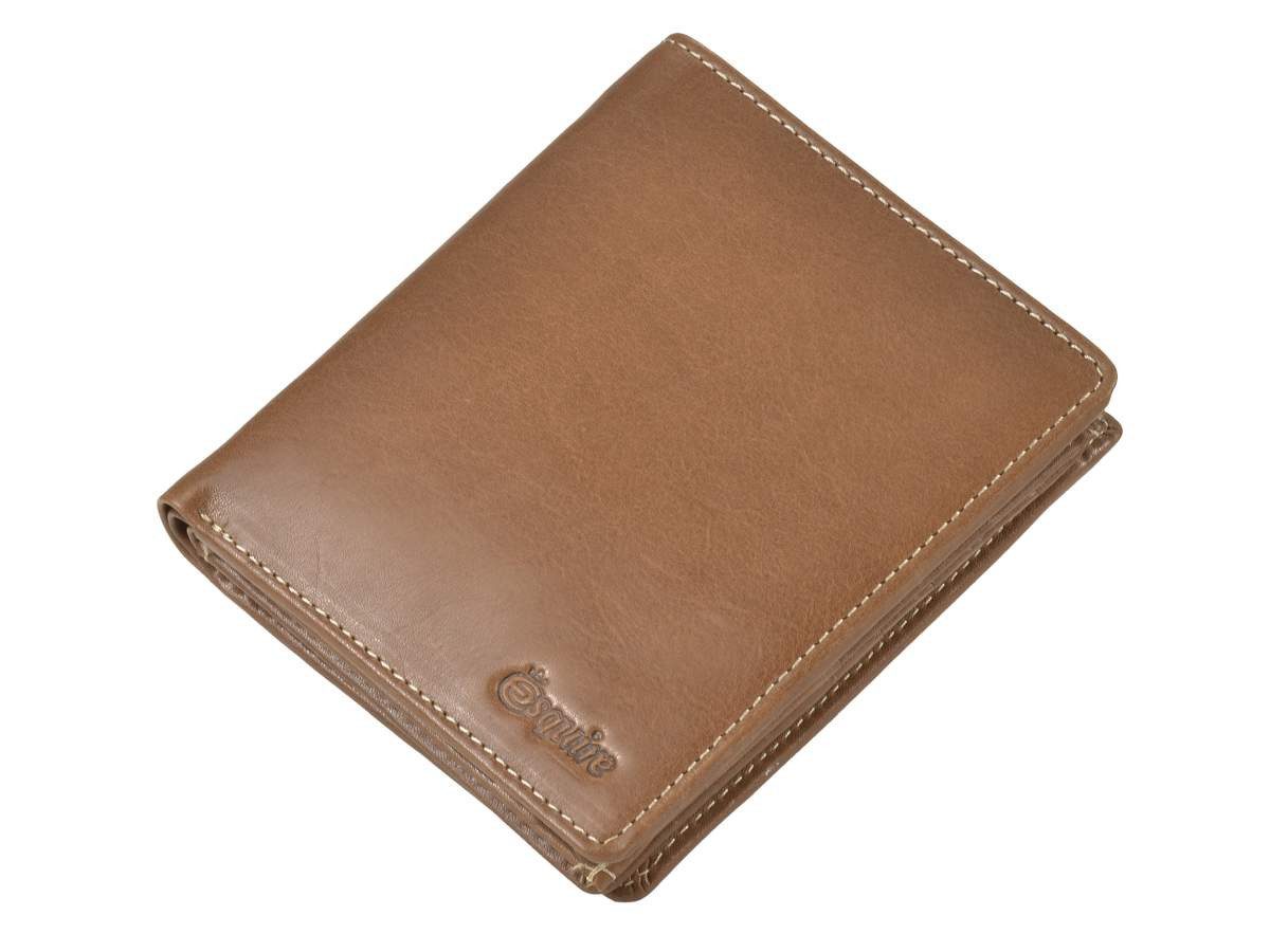 Esquire Geldbörse Denver (oA), Geldbeutel, Herrenbörse, Portemonnaie, RFID Schutz, 25 Kartenfächer